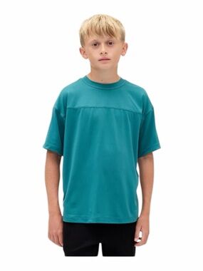 Gap Kids Boys Tech Active T-shirt, Short Sleeve, Size XL (12), Green, NEW
